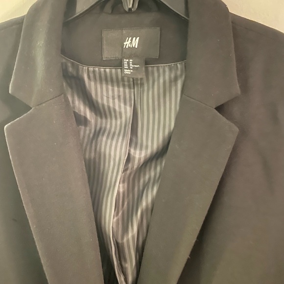 H&M black blazer US size 16 - Picture 3 of 16